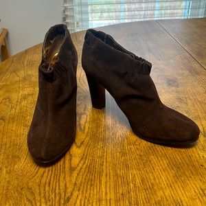Sam Edelman brown suede boots